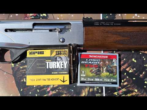 Factory vs Handload! Epic vs Winchester Longbeard TSS 28ga #9 W/ Tristar Viper \u0026 Patternmaster .515