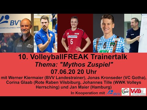 10. Volleyballfreak Trainertalk - Mythos Zuspiel