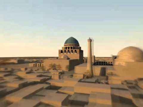 Ancient Merv/Merw city reconstruction Др