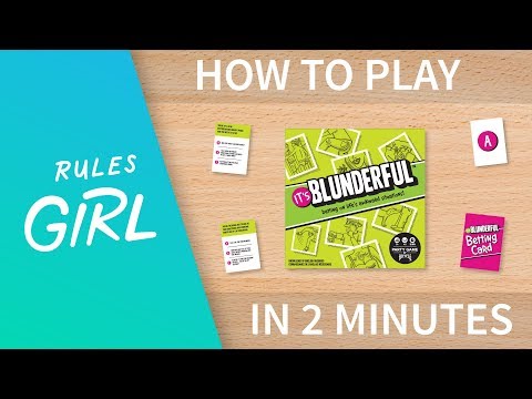 How to Play It's Blunderful in 2 Minutes - Rules Girl