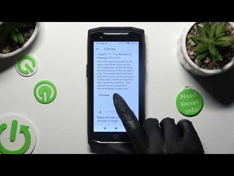How to Change Font Size in CROSSCALL Core M5 – Find Font Size Options