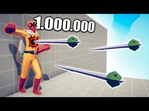 1.000.000 DAMAGE NEEDLE 1 vs 1 TOURNAMENT - TABS | Totally Accurate Battle Simulator 2023