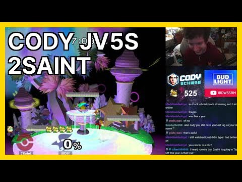 Cody JV5s 2saint (CodySchwab) | Smash Melee Highlights
