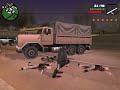 GTA SAN ANDREAS EPIC POLICE STATION RAMPAGE 6 STAR WANTED LEVEL TANK RAMPAGE
