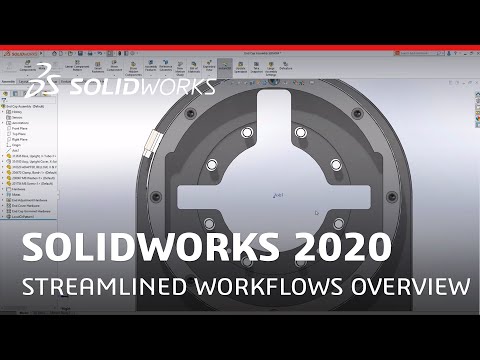Teaser: What's New in SOLIDWORKS 2020 - Streamlined Workflows Overview