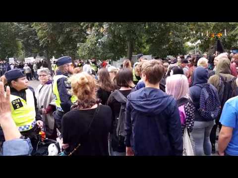 Oroligheter vid Folkets demonstration