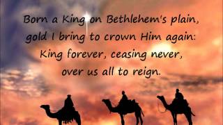 We Three Kings with Lyrics