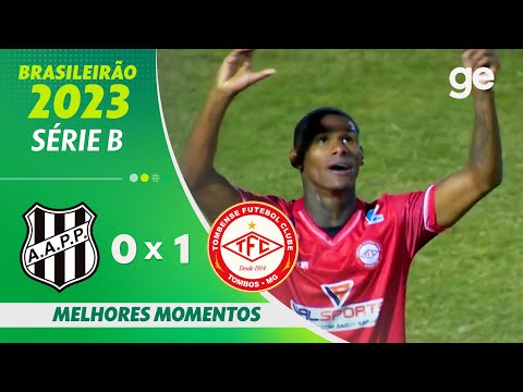 Gols e lances de Ponte Preta x Tombense