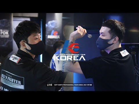 【MIN SEOK CHOI vs KWANG HEE CHO】 SEMI - FINAL MATCH 01, 2021 SOFT DARTS PROFESSIONAL TOUR KOREA
