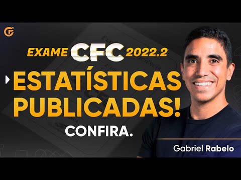 Exame CFC 2022.2: Estatísticas publicadas! Confira
