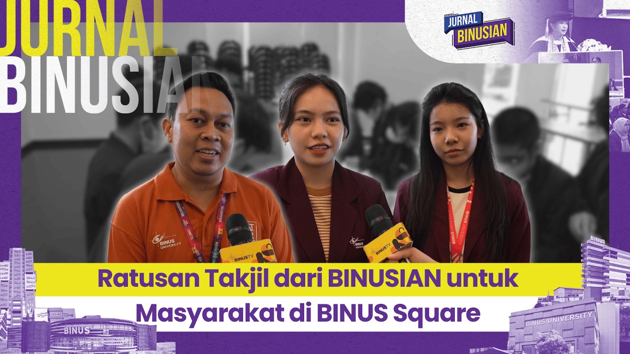 BINUS Square Berbagi Takjil