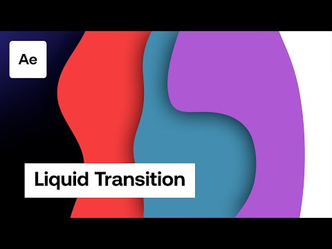 How To Create A Liquid Transition In After Effects
