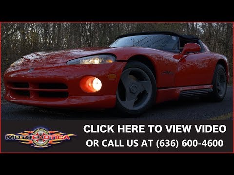 1995 Dodge Viper (CC-1069990) for sale in St. Louis, Missouri