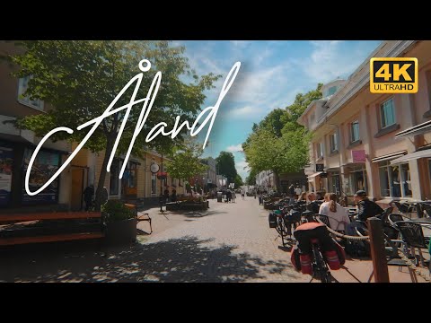 Exploring Mariehamn: The Heart of the Åland Islands | 4K