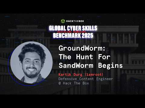 GroundWorm: The hunt for SandWorm | Hack The Box workshops
