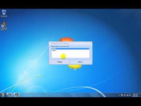PostgreSQL Editor Software