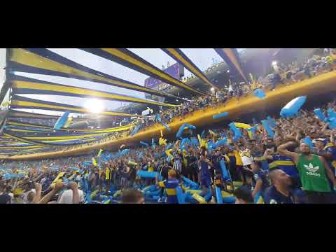 "Boca mi buen amigo/ Sale Boca/ Boca 0 vs Huracán 1 LPF22" Barra: La 12 &bull; Club: Boca Juniors