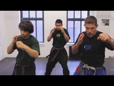 How to Do a Straight Punch Combination | Krav Maga