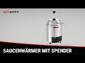 Såsvärmare med dispenser - 4,4 liter