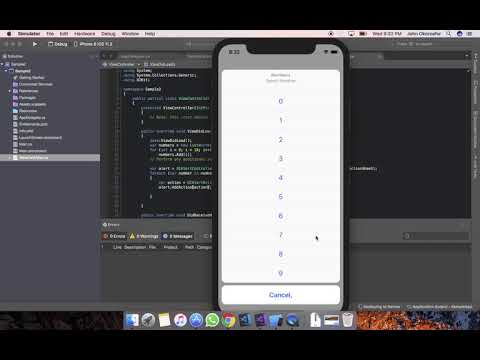 Xamarin.ios ActionSheet
