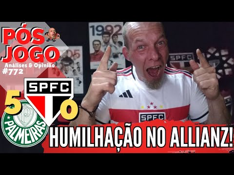 PÓS JOGO! Palmeiras 5 x 0 São Paulo | HUMILHAÇÃO E UM VEXAME HISTÓRICO | Brasileirão 2023