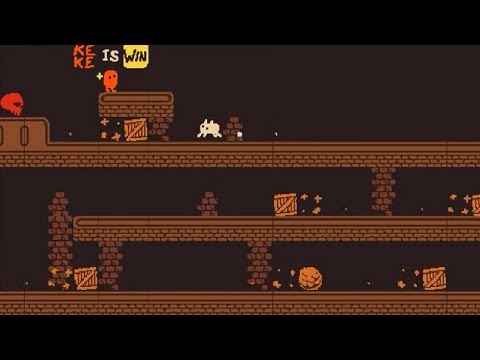 Donkey Kong recreated in Baba is You (Custom Level)