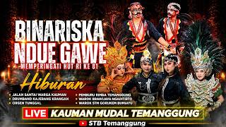 Download lagu BINARISKA - PENTAS KESENIAN - PEMBURU RIMBA X WAROK BRAWIJAYA X WAROK STM - LIVE KAUMAN MUDAL TEMANG mp3