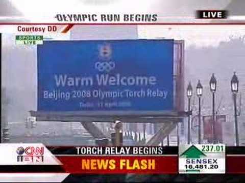 India:Olympic Torch Relay begins II