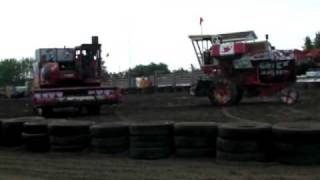 preview picture of video 'Thorhild Combine Demolition Derby 2009'