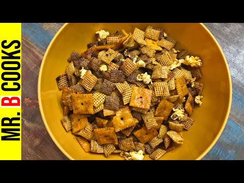 Crockpot Nacho Chex Mix Recipe | Homemade Chex Mix in...