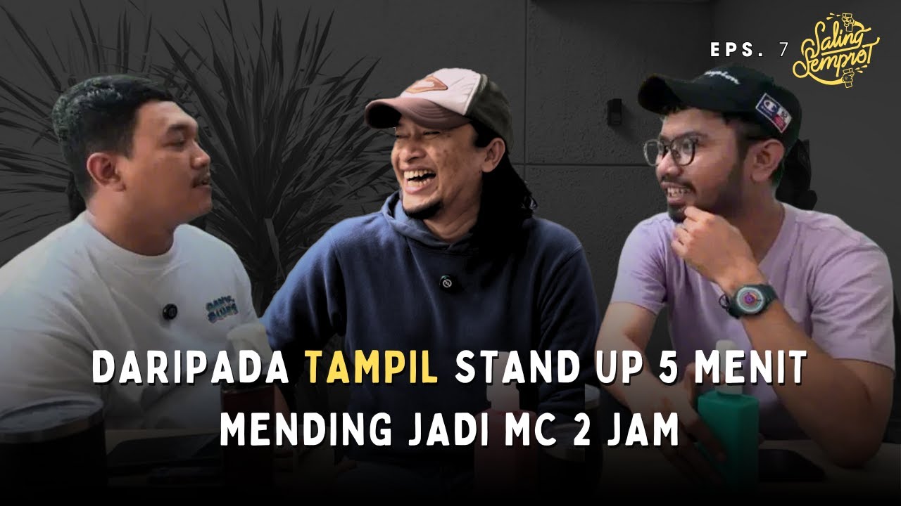 SALING SEMPROT - MOLAN TAKUT JADI STAND UP COMEDIAN?