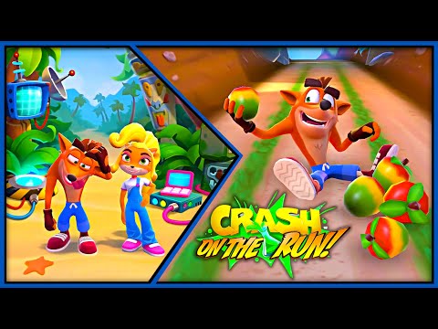Crash On The Run! (New Update) Improved Intro, Tutorial and User Interface | Gameplay (4K)