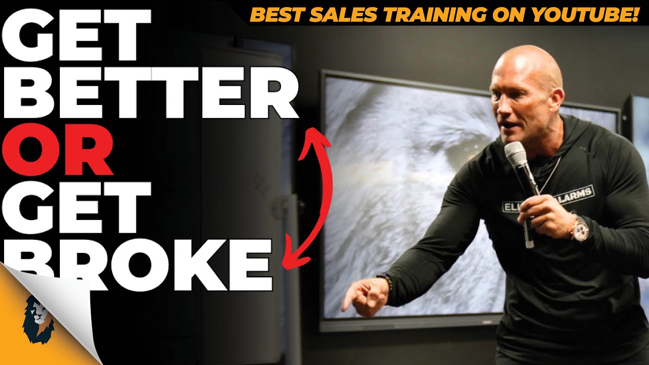 Sales Training // Either Get Better Or Get Broke // Andy Elliott