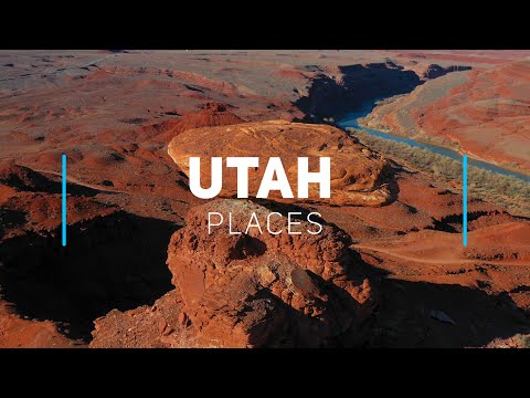 Utah Places | Relaxing 4K drone video
