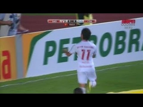 Gol de Alexandre Pato - São Paulo 1 x 0 CSA - Copa do Brasil - 09/04/2014