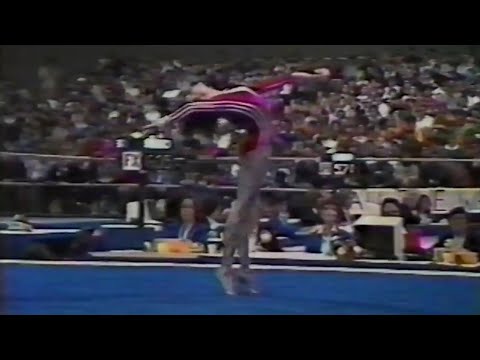 🥈 Maria Filatova (URS) FX TO 9.950 1979 World Championships