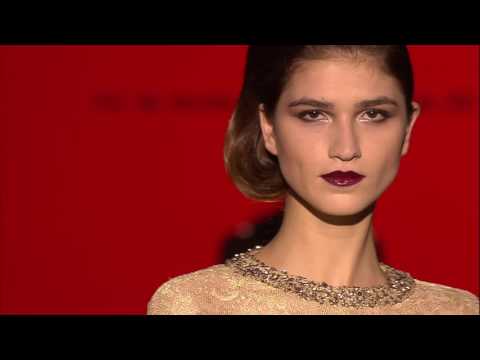 Desfile Hannibal Laguna - MBFWM Otoño/Invierno16