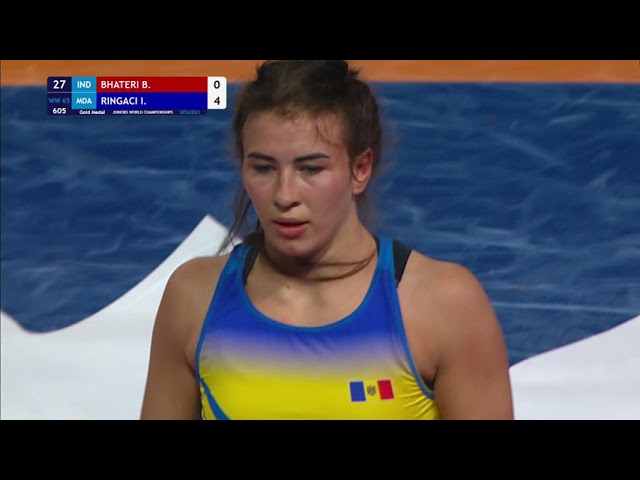 1546 | 605 | Juniors WW 65kg | Final 1-2 | BHATERI Bhateri (IND) | RINGACI Irina (MDA)