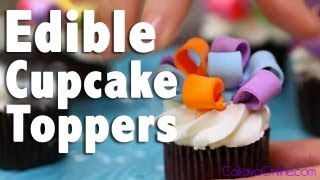 How to use Ready-Made Cupcake Toppers | Cake Tutorials 