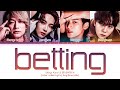 Shingo Katori X SEVENTEEN – Betting Lyrics (Color Coded Lyrics Eng/Rom/Kanji/가사)