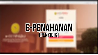 Tutorial e-Penahanan Oleh Penyidik Aplikasi e-Berpadu Mahkamah Agung RI 