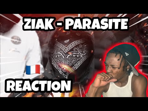 FRENCH DRILL RAP TAKEOVER! Ziak - Parasite (Fan Clip) REACTION