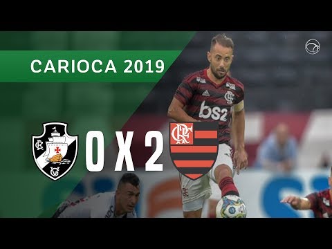 VASCO 0 X 2 FLAMENGO - GOLS - 14/04 - CAMPEONATO CARIOCA 2019