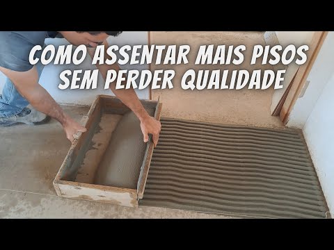 Caixote para espalhar argamassa - como fazer, usar de forma certa e render serviço