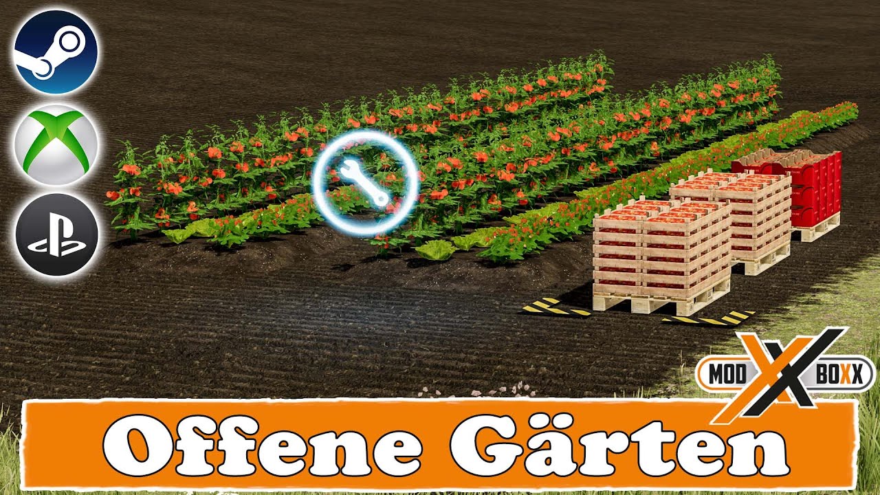 LS22 Mods | Offene Gärten | Farming Simulator 22 Modvorstellung