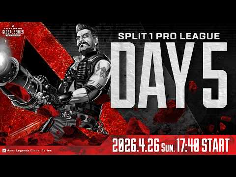 Apex Legends Global Series Year 6：Split 1 【APAC North Pro League Day 5】