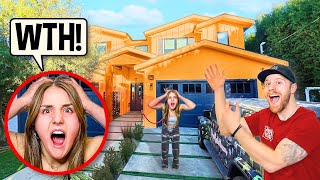 I PAINTED Piper Rockelle's HOUSE **she got mad**