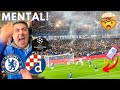 FLARES & CRAZY ZAGREB ULTRAS! ||Chelsea 2-1 Dinamo Zagreb Matchday Vlog