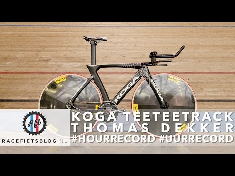 Koga TeeTeeTrack - Thomas Dekker's Hour Record bicycle