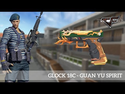 CrossFire - Glock 18C - Guan Yu Spirit [VVIP Weapon]
